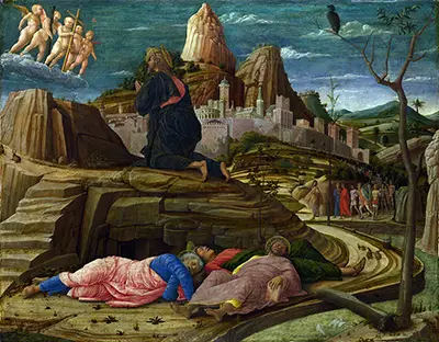 The Agony in the Garden Andrea Mantegna